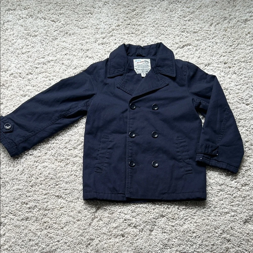 The Children's Place Navy Pea Coat